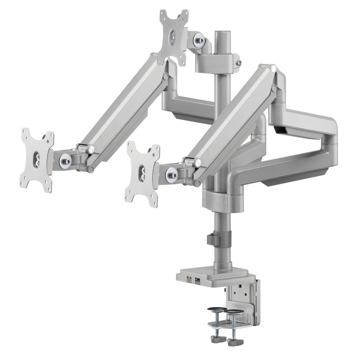 Triple Disply Flex Arm Dsk Clamp 17-30IN