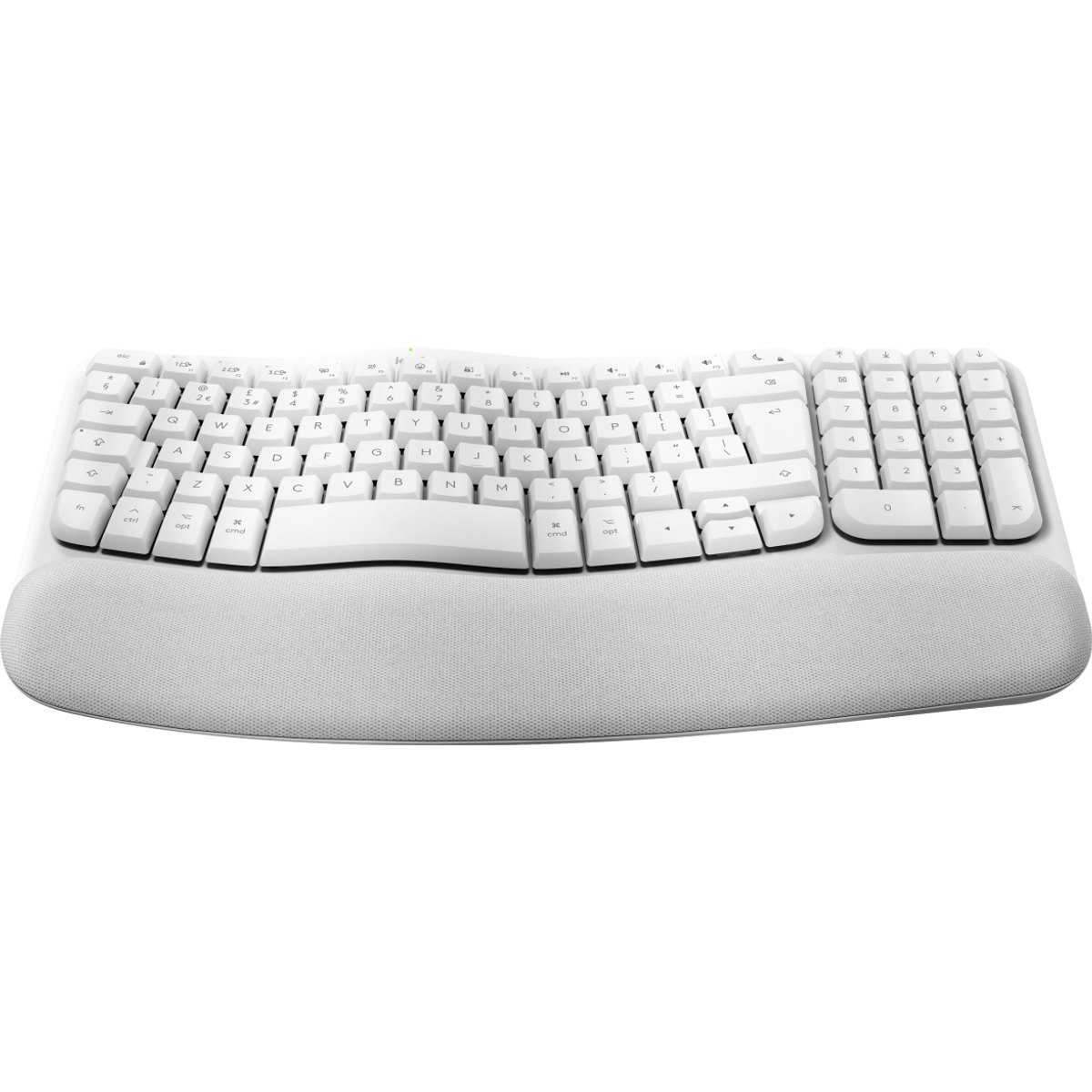 Wave Keys wless ergo keyboard WHITE-UK