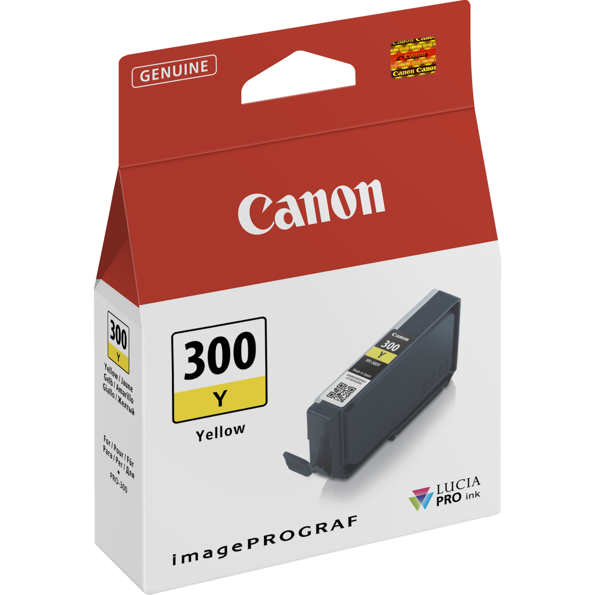 PFI300Y Yellow Ink Cartridge 14ml