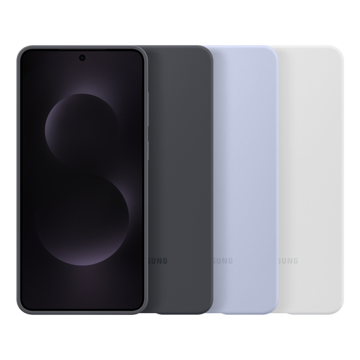 SAM_S25 Edge_Silicone Case_Light Grey