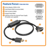 HDMI TO VGA ACTIVE ADAPTER CABLE 1.83 M