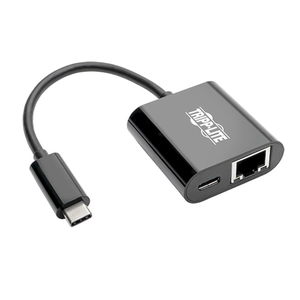 Tripp Lite, USB C to Gigabit Adapter w/ PD Charging