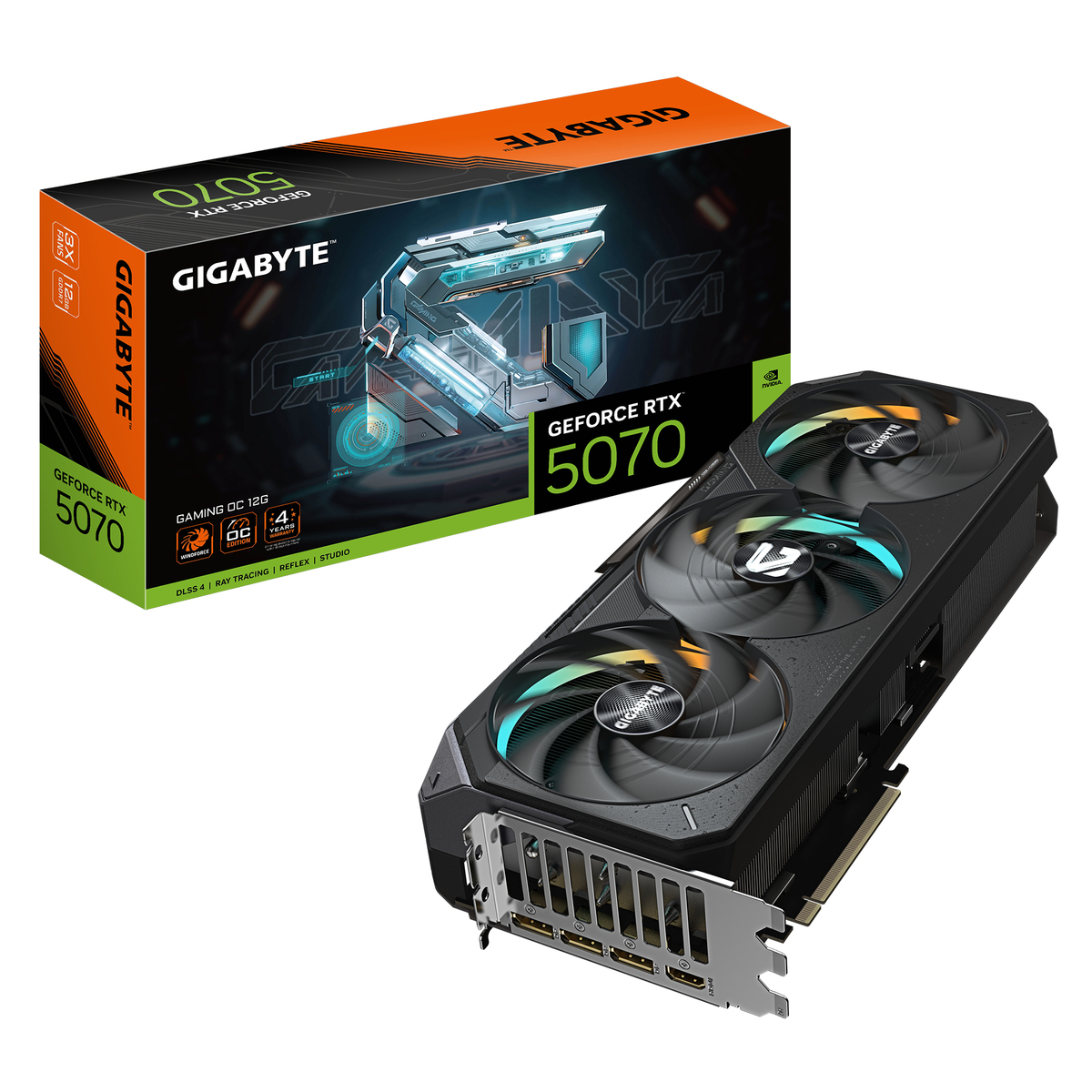 GPU NV 5070 Ti GAMING OC 16G Fan