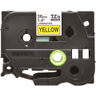 TZE661 36mm Black On Yellow Label Tape