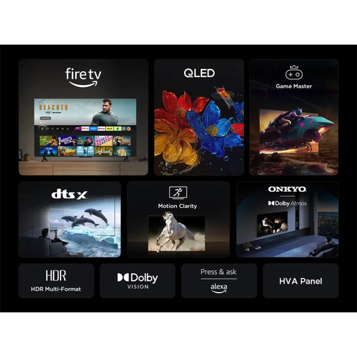 TCL 85T6C QLED Fire TV