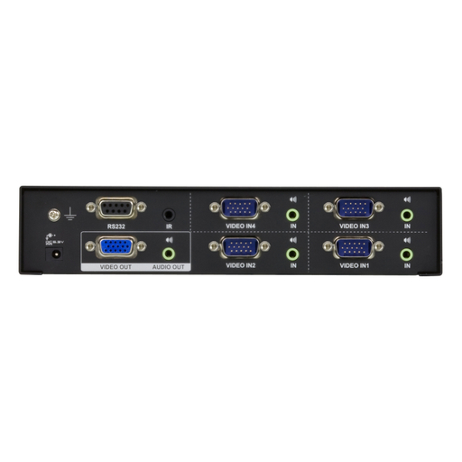 VS0401 4-Port Desktop VGA Switch RS232