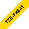 TZEFX641 8mm Black On Yellow Label Tape