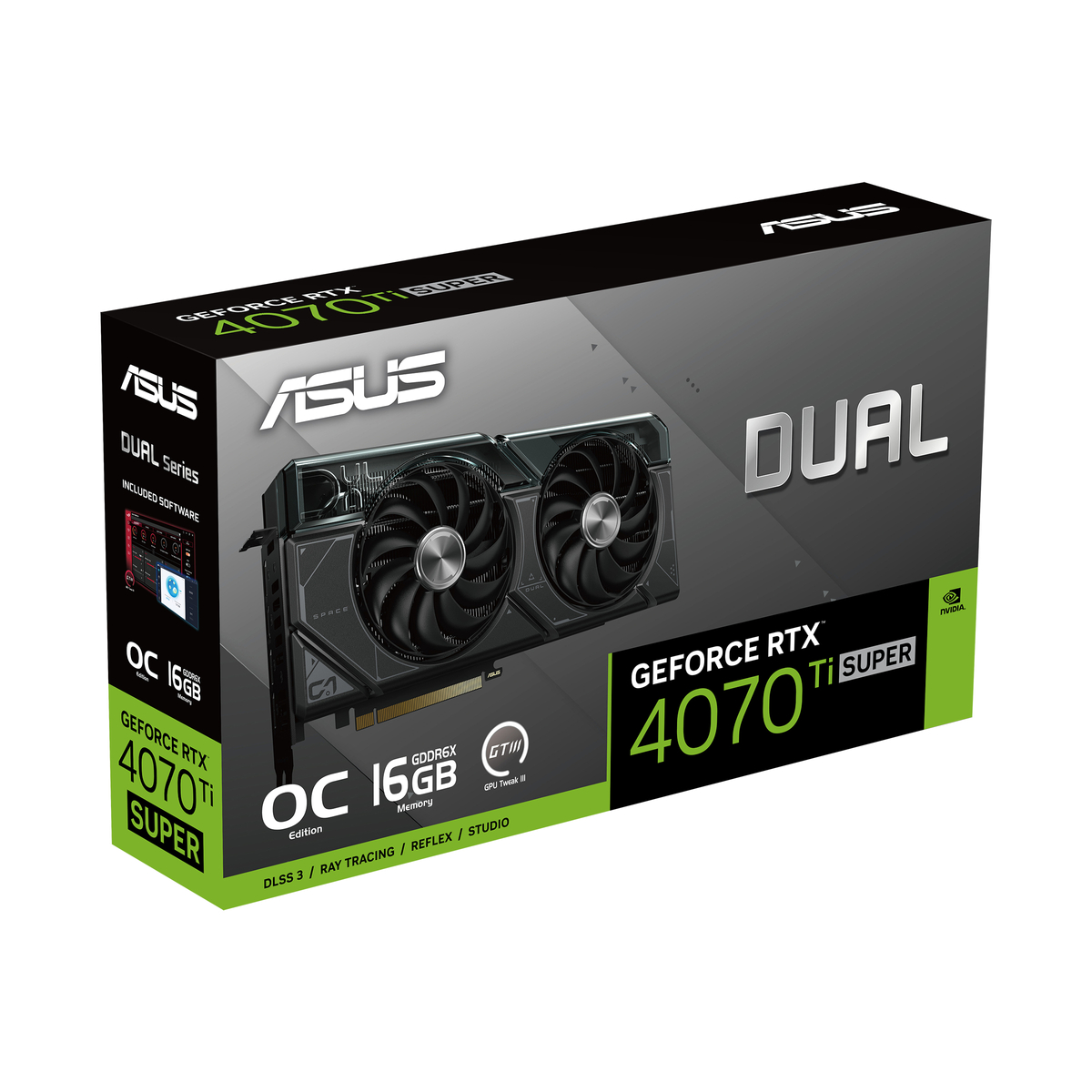 GPU NV 4070Ti Super Dual OC 16G Fan