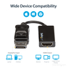 DisplayPort to HDMI Adapter - 4K 60Hz