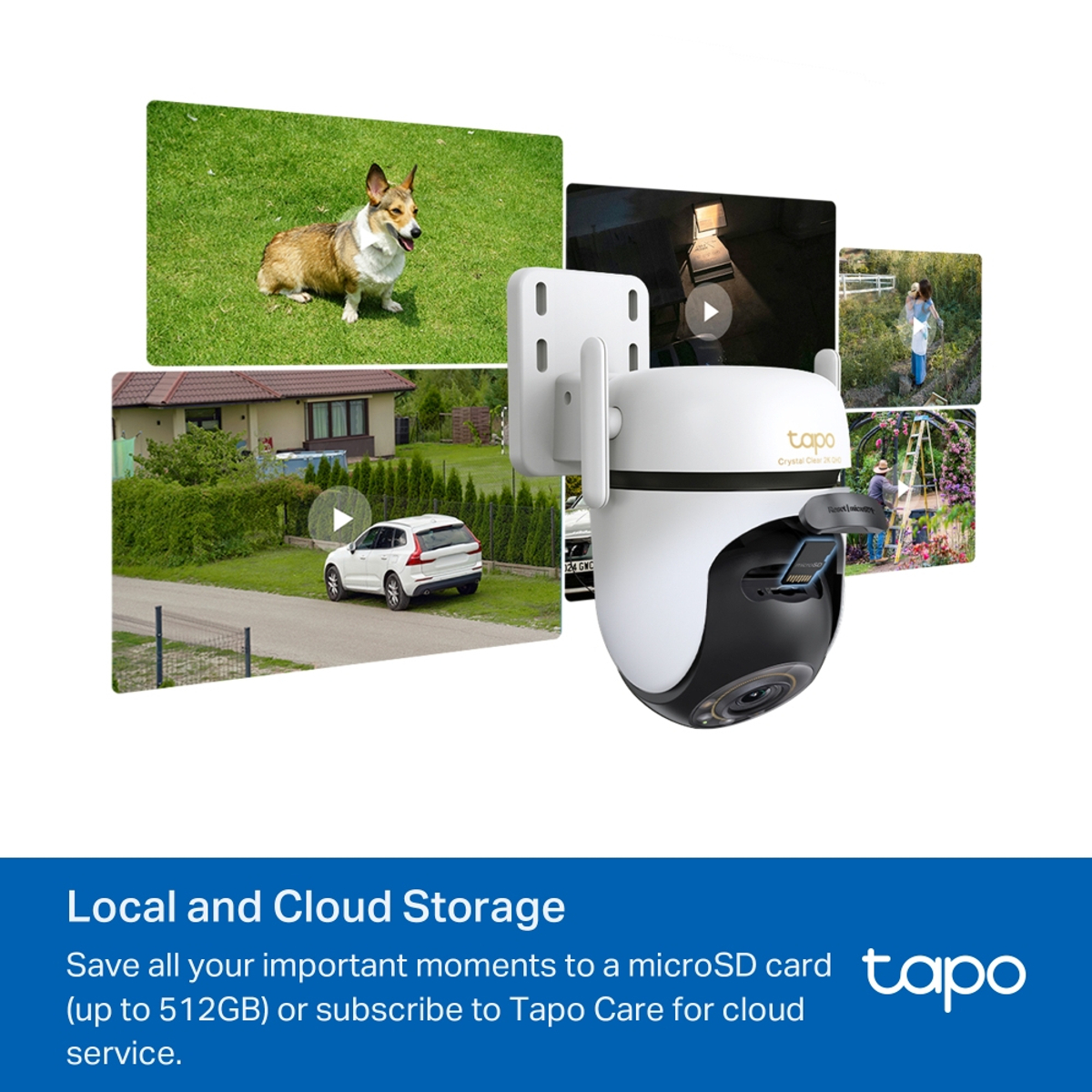 Outdoor Pan/Tilt Security Wi-Fi Camera