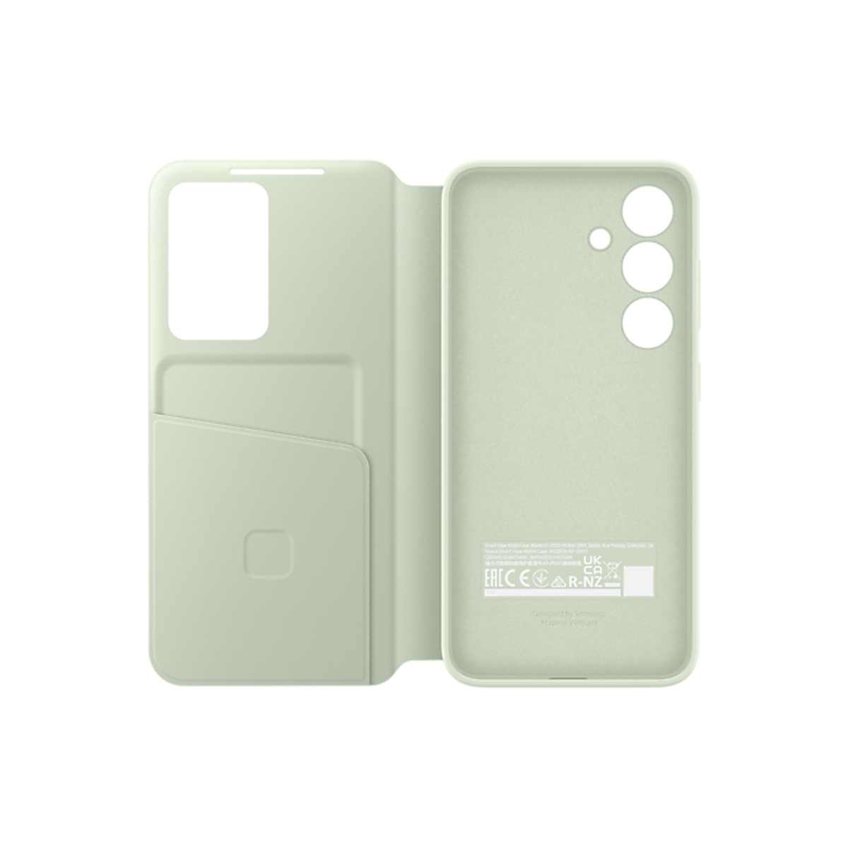 S24 Smart View Wallet CaseLight Green