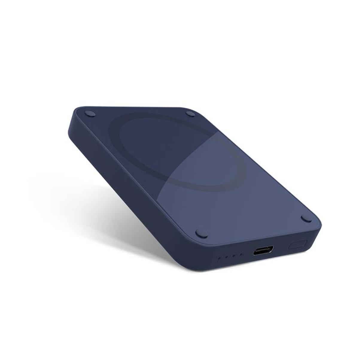 4200mah Magnetic Wireless PowerBank Blue