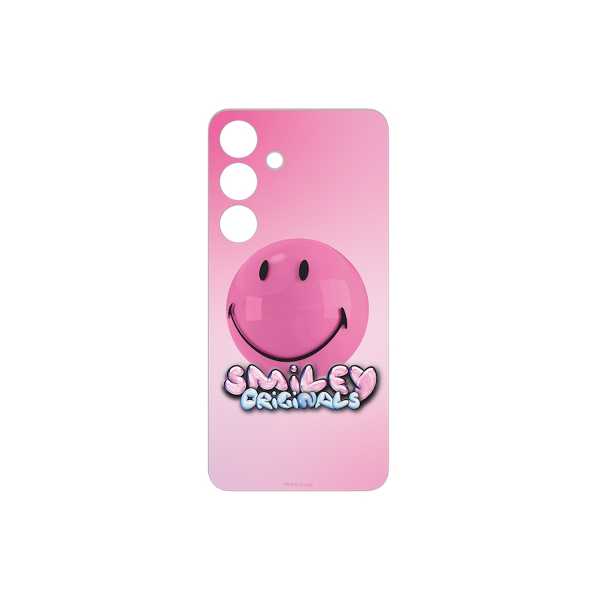 S24 Smiley Pink PlatePink
