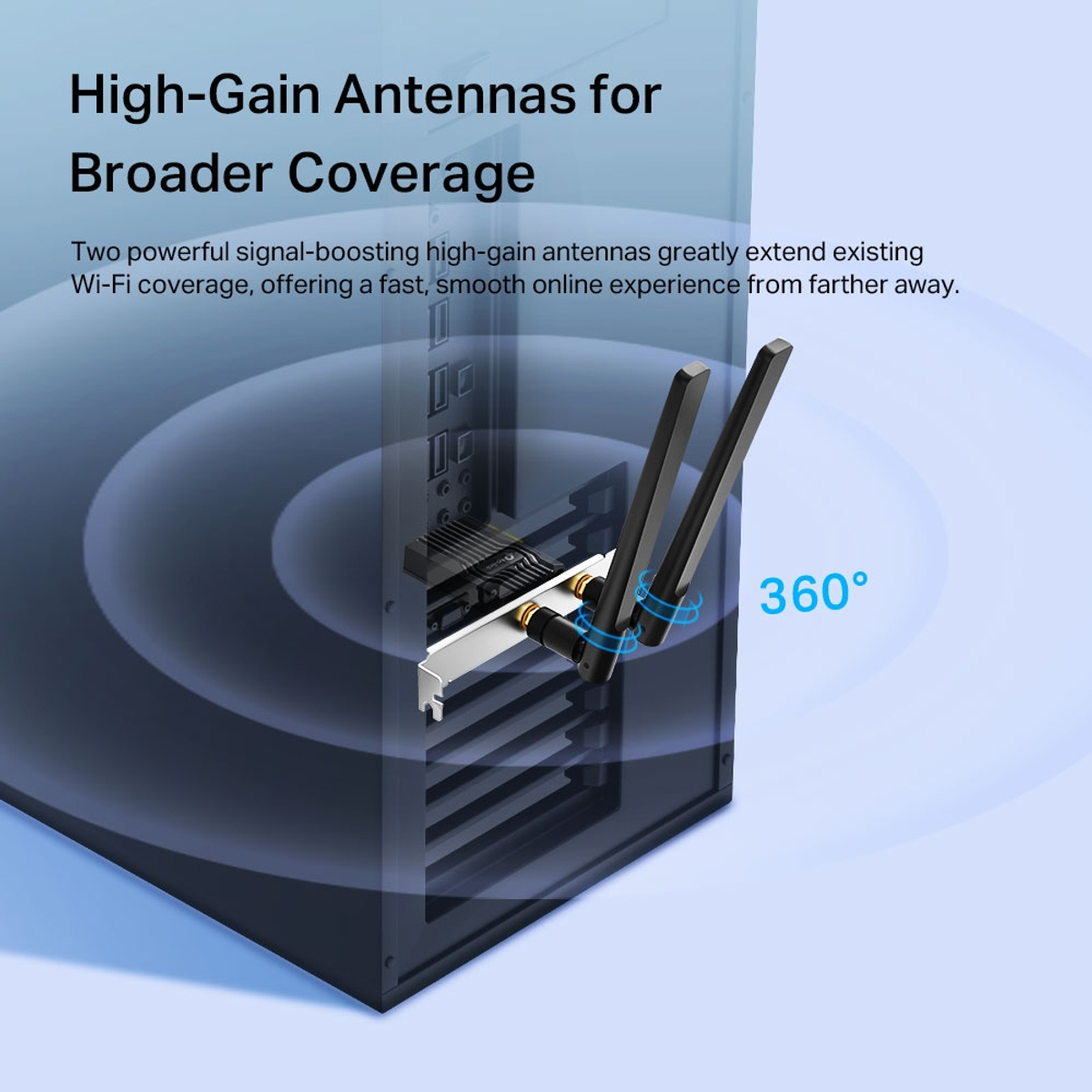 AX3000 Wi-Fi6 Bluetooth 5.2 PCIe Adapter