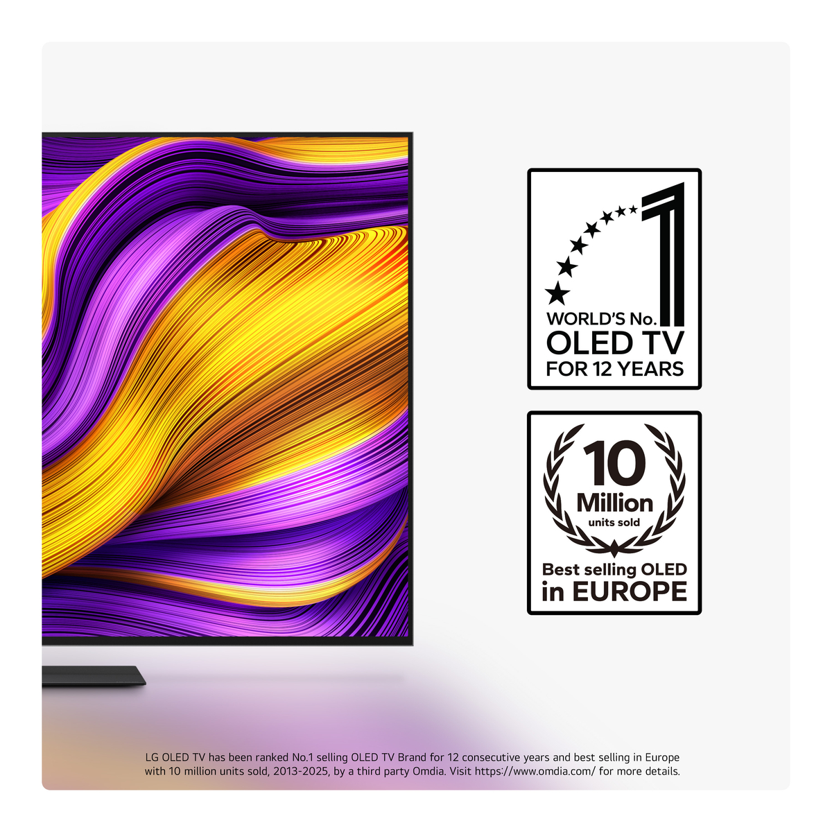 LG G56 55 inch OLED with Stand