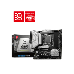 MSI, MB INT 1700 MAG B760M Mortar WIFID4 MATX