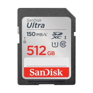 Sandisk, FC 512GB Ultra SDXC 150MB/s