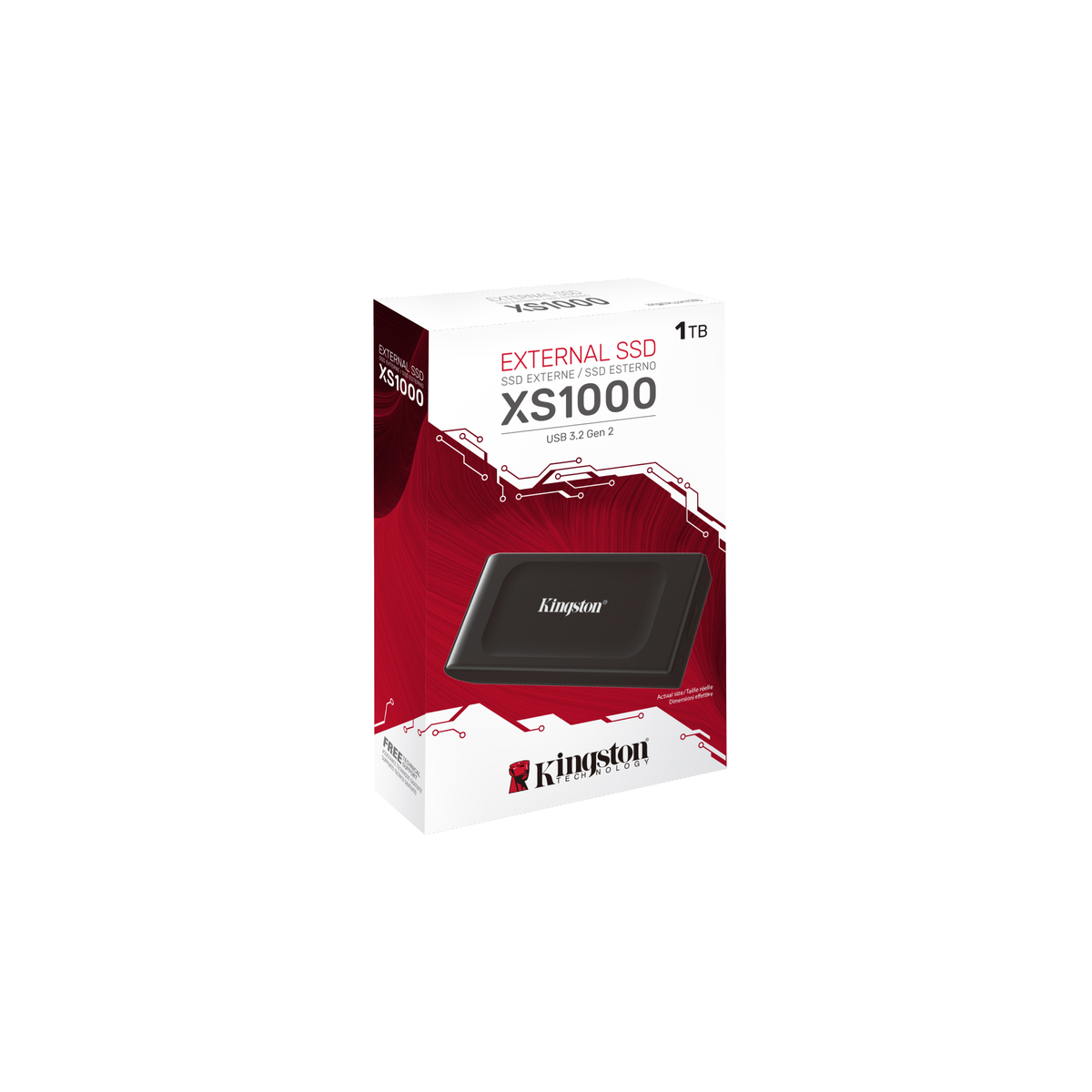 SSD Ext 1TB XS1000 1050Mbp/s 3.2SSD Ext