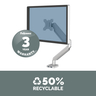 Platinum Series Single Monitorarm Silver