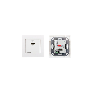 Kramer, EU & UK Wall-Plate Extender White Frames