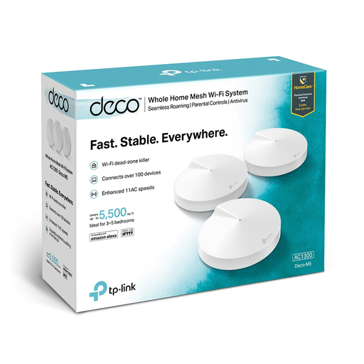 Deco M5 Whole-Home Wi-Fi (3-pack)