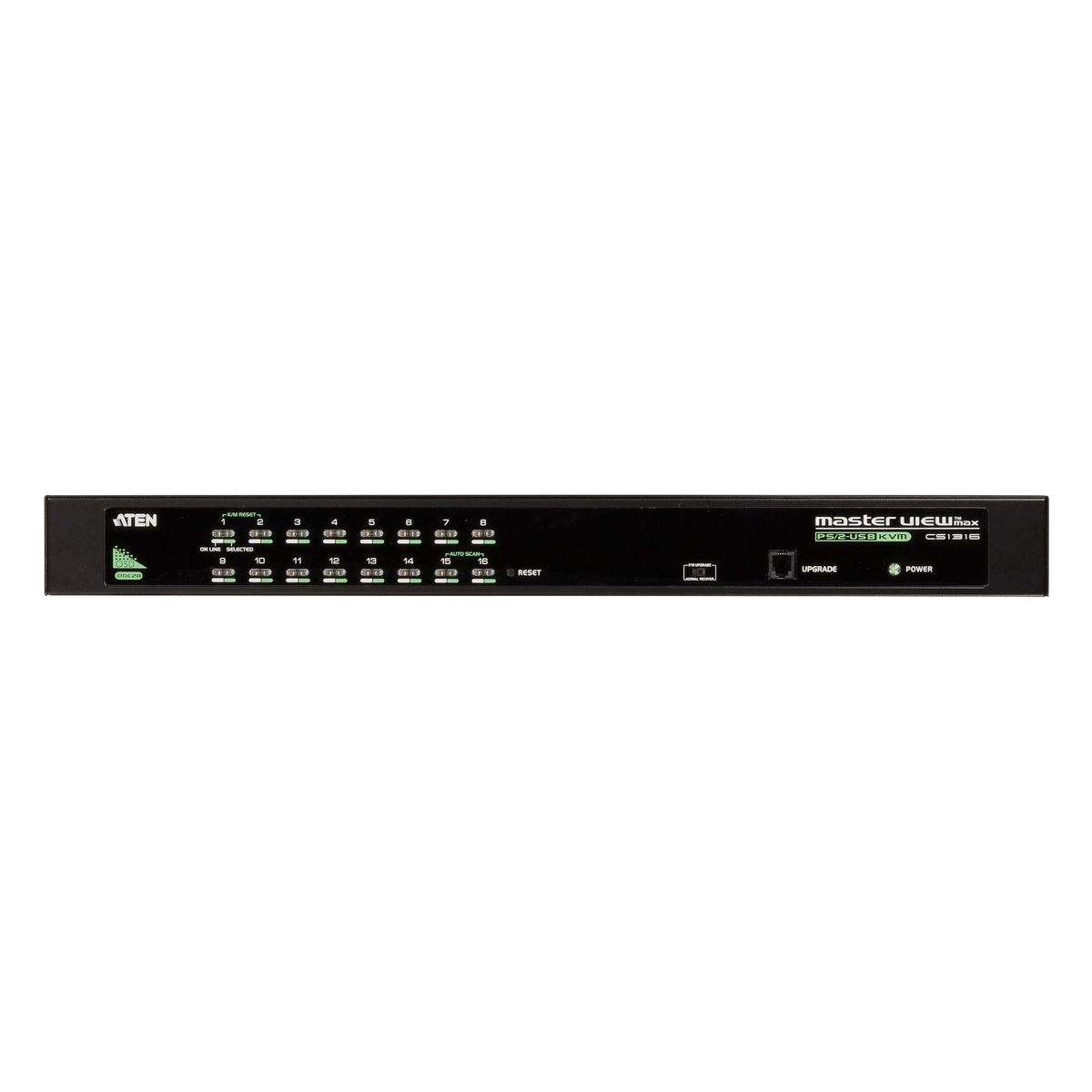 16x PS2/USB PORT KVM Switch