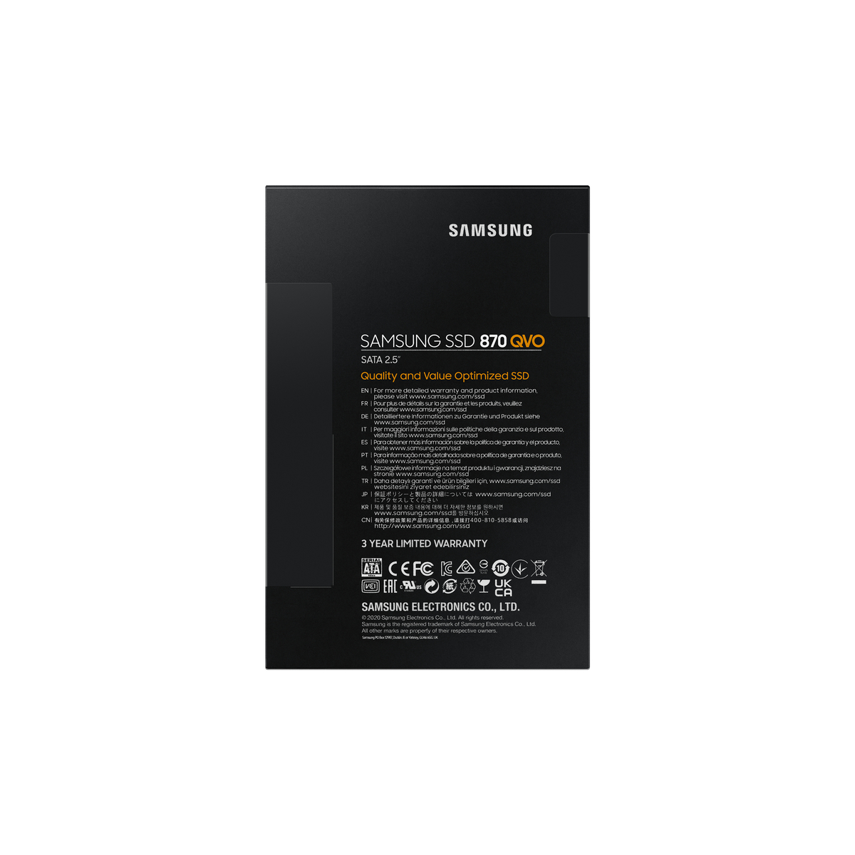 SSD Int 8TB 870 QVO SATA