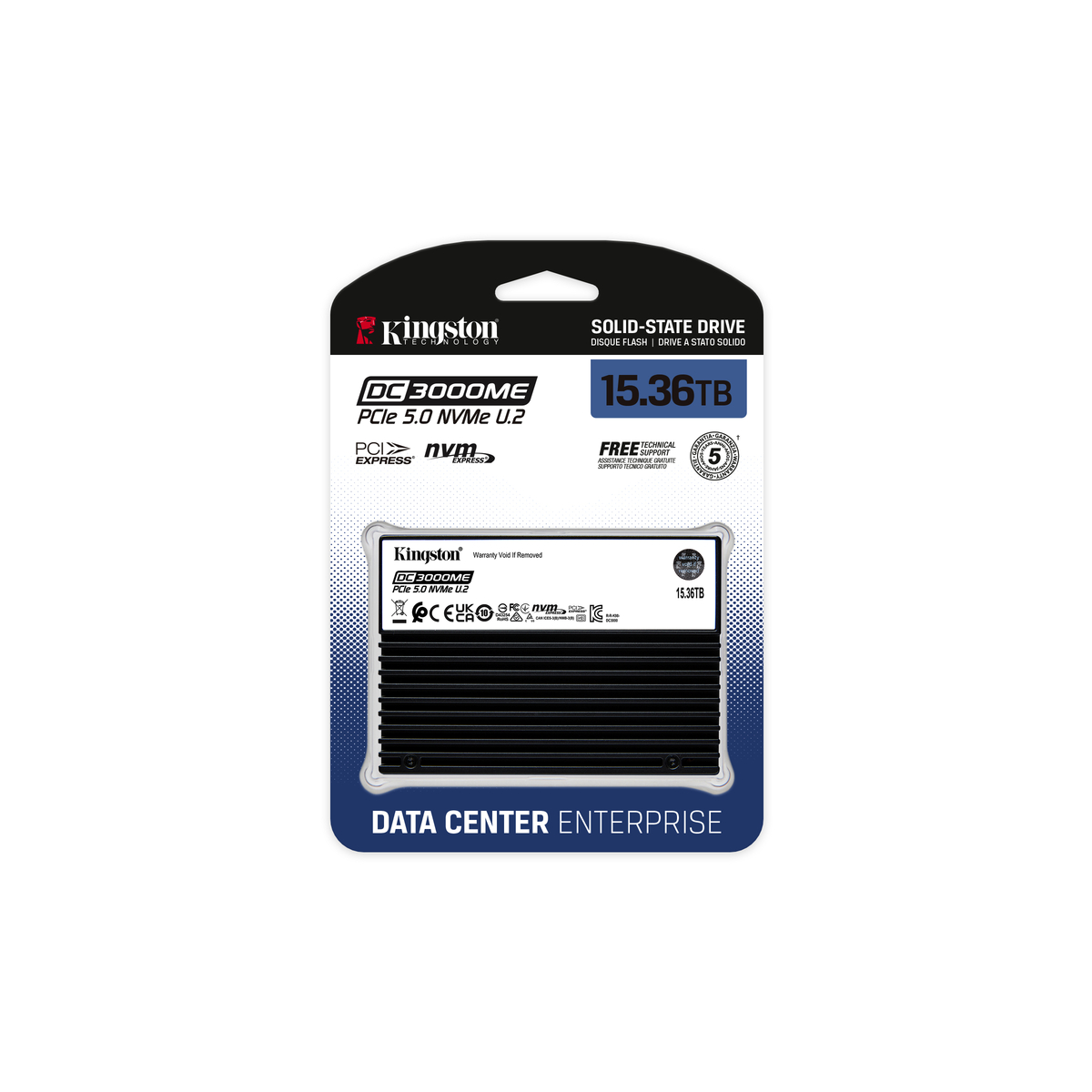 SSD Ent 15.36TB DC3000ME NVMe U.2