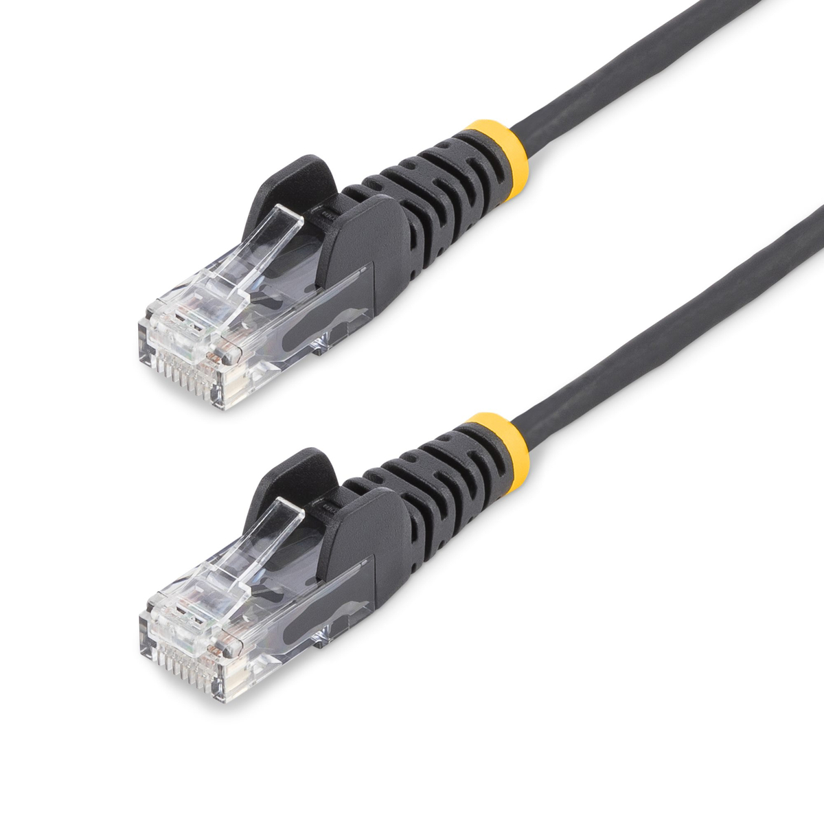 15m Black Slim CAT6 Ethernet Cable