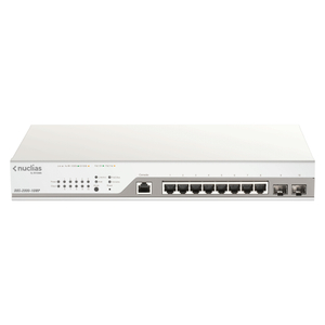 D-Link, 10-Port 1G PoE+ Nuclias Smart M Switch