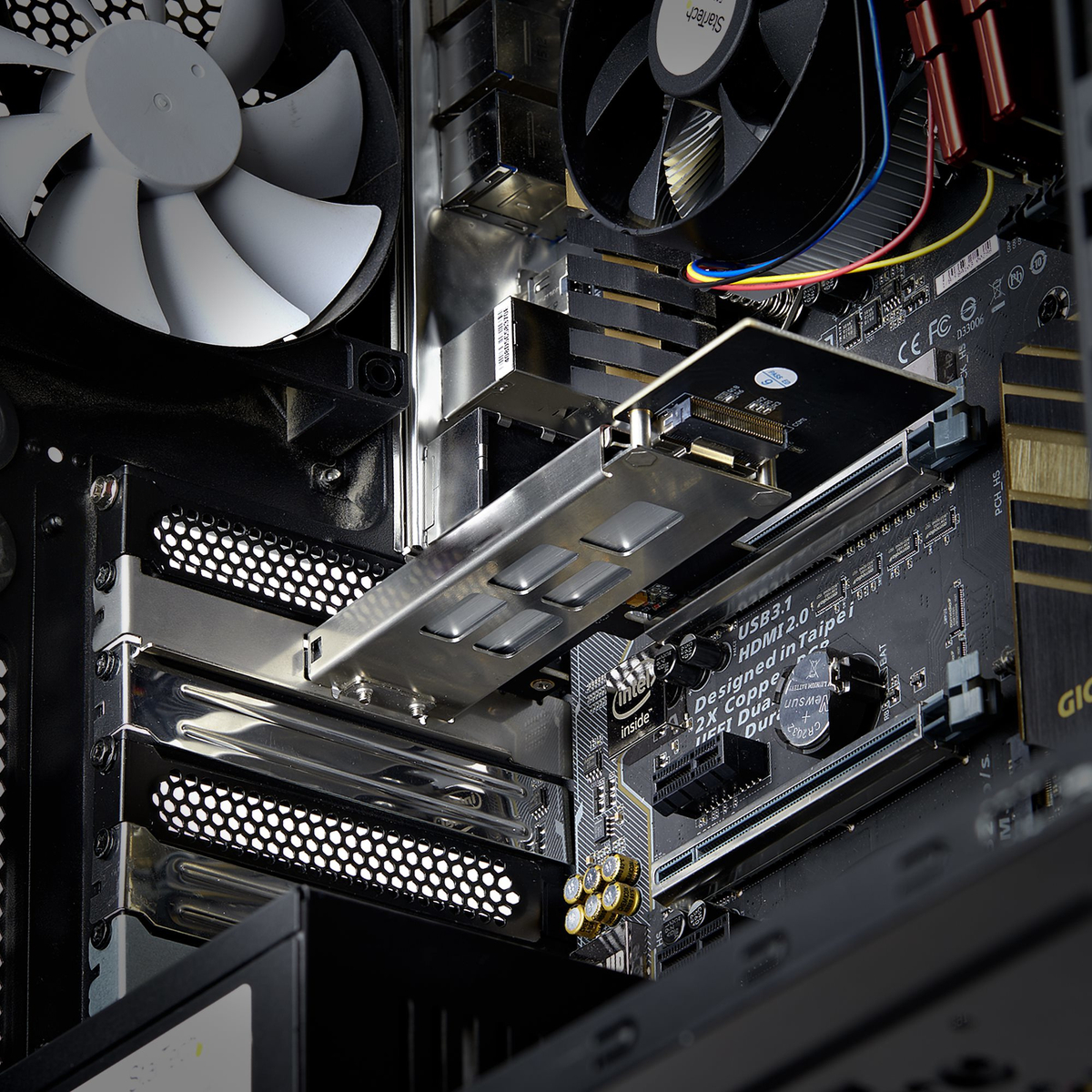 M.2 NVMe SSD to PCIe x4 Expansion Slot
