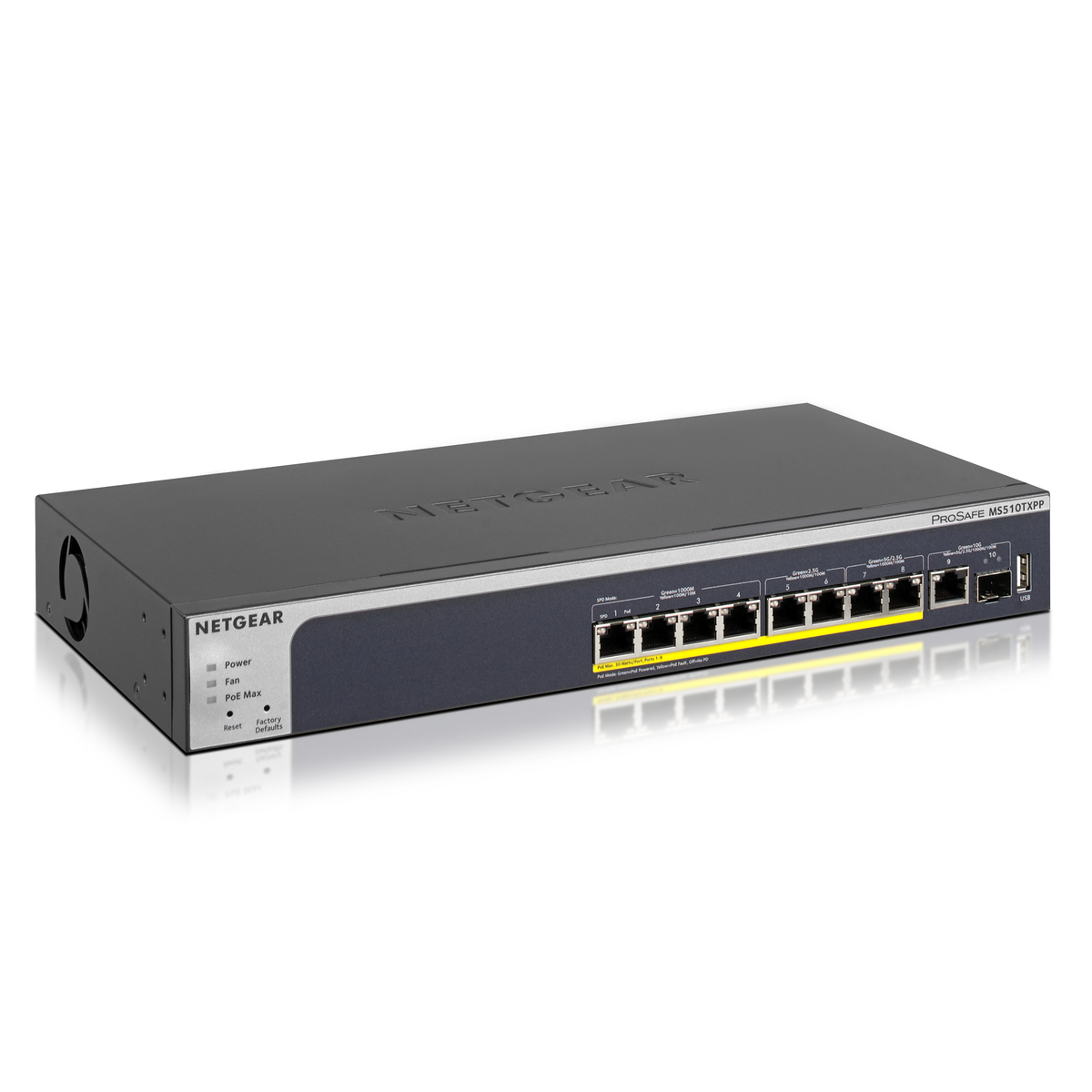 10Pt Multi Gb Poe+ Smart Switch