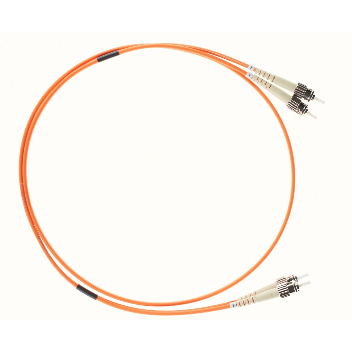 3m ST-ST OM1 Multimode Fibre Optic Duple