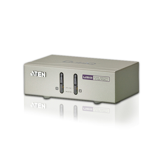 2-Port USB Desktop KVM Switch