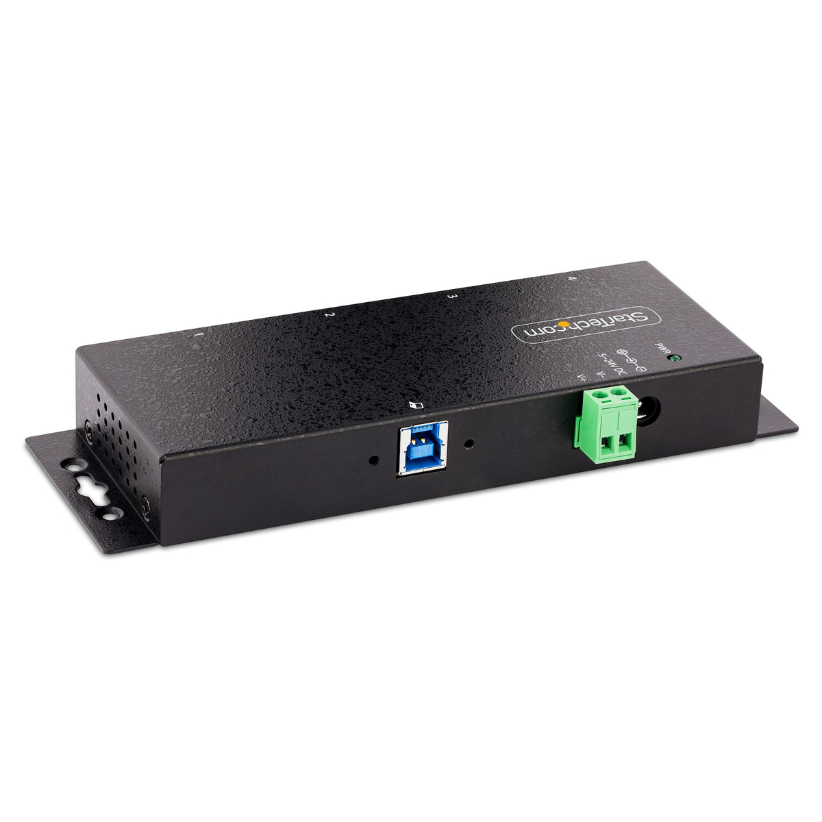 4-Port Industrial USB 3.0 Hub Metal