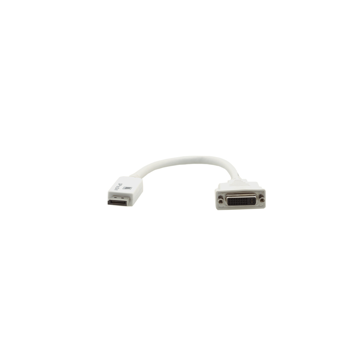 DisplayPort (M) to DVI-I (F) Adap Cable