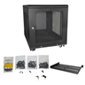 Server Rack Cabinet - 31in Deep - 12U