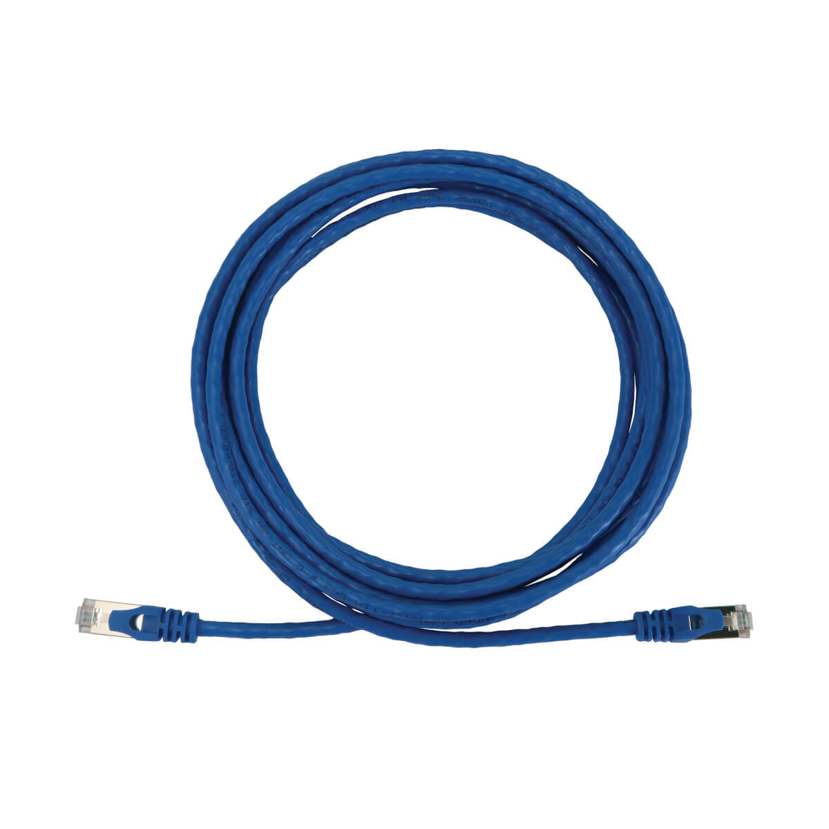 Cat6a 10G Snagless Shielded Blue 10 ft