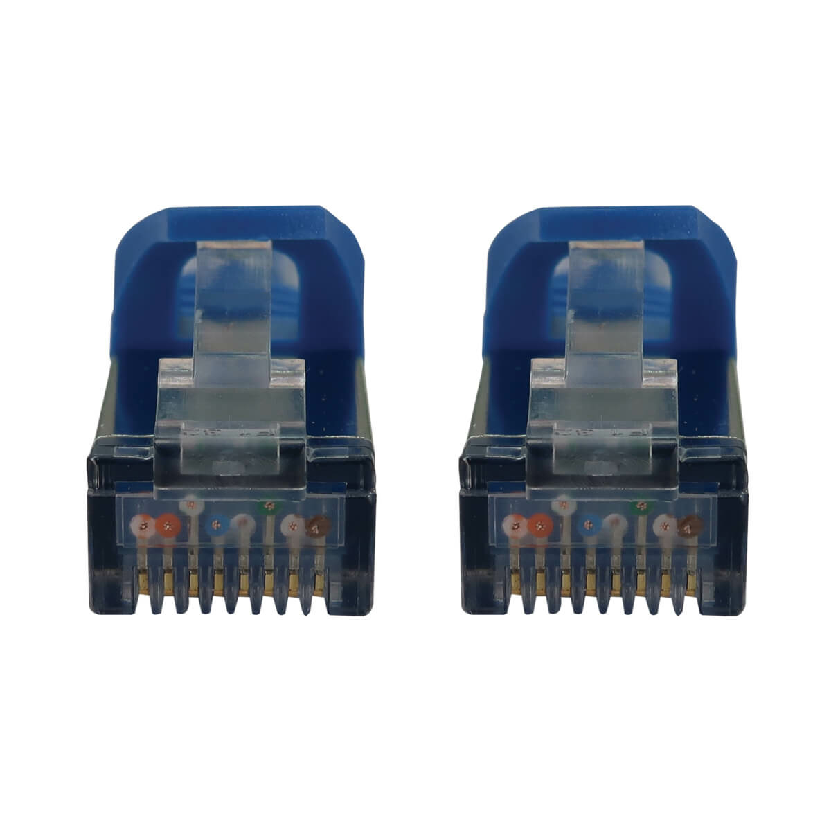 Cat6a 10G Snagless Shielded Blue 10 ft