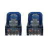 Cat6a 10G Snagless Shielded Blue 10 ft