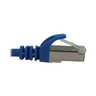 Cat6a 10G Snagless Shielded Blue 10 ft