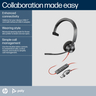 Poly BW 3310 Mono -M USB-C HS +USB-C/A