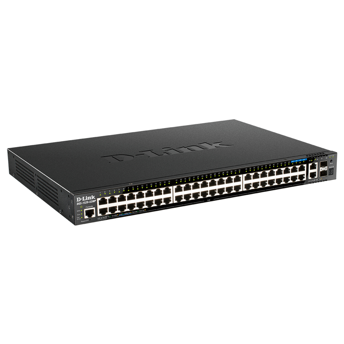 44 ports GE PoE + Smart Managed Switch