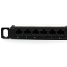 24 Port 0.5U Cat5e Patch Panel