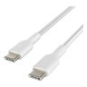 USB-C Cable Braided 2M White