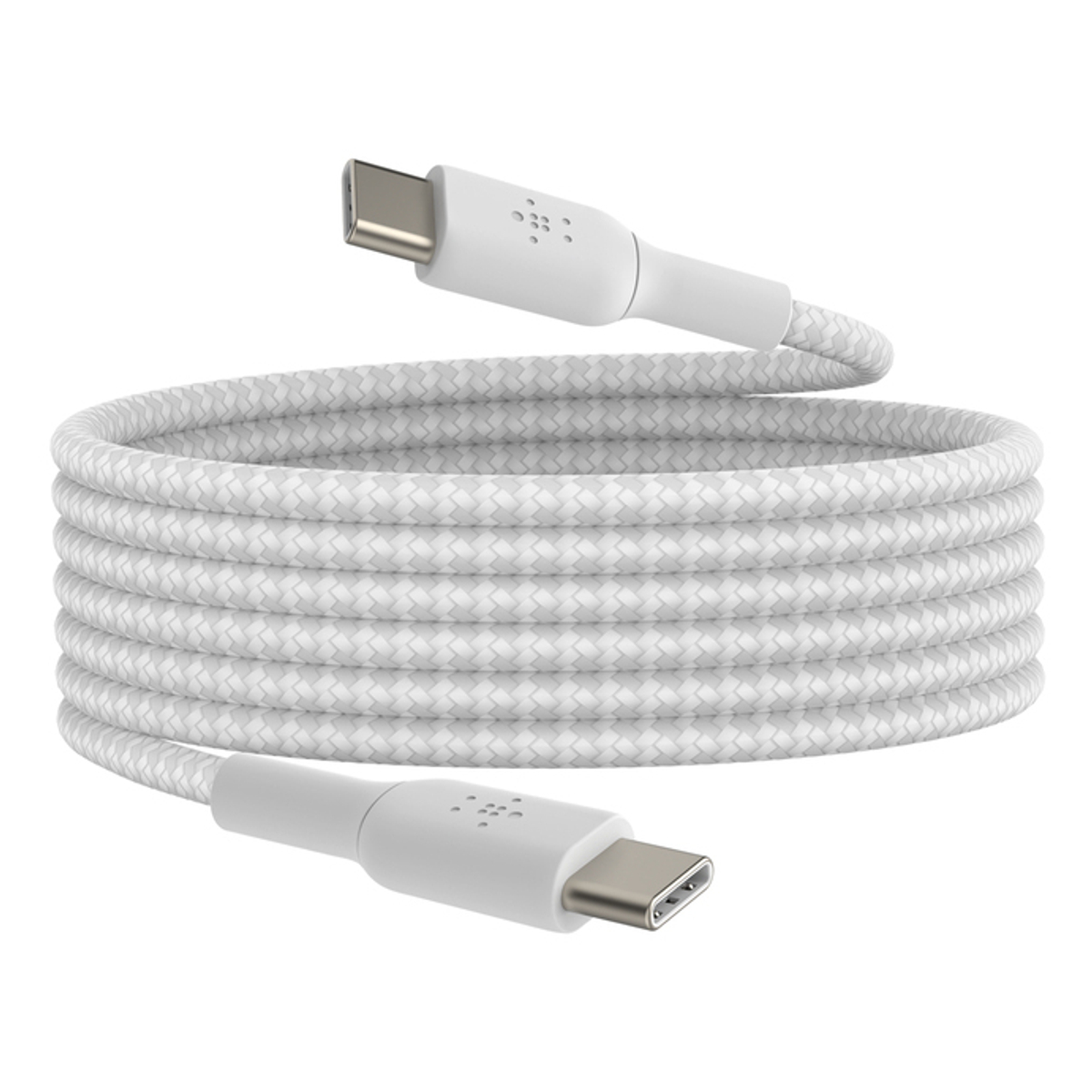 USB-C Cable Braided 2M White