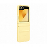 SAM_Z Flip6 _Faux Leather Case_Yellow