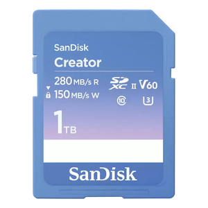 Sandisk, Creator Card (SD UHS-II) 1TB