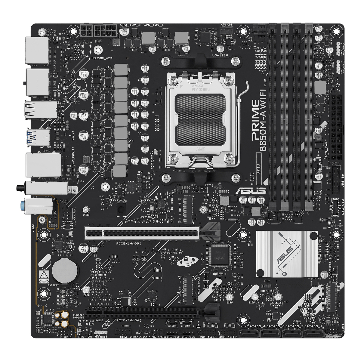 MB AMD AM5 B850M-A PRIME WIFI D5 MATX