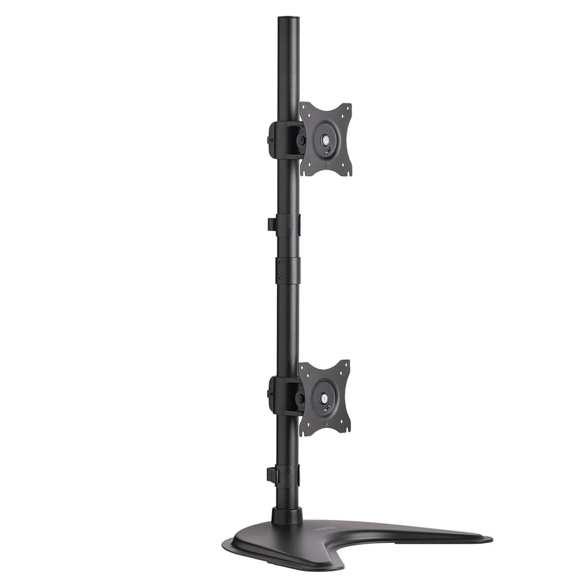 Dual Vertical Desk Mount Monitor Stand